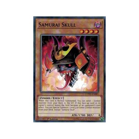 Samurai Skull - MP18-EN089