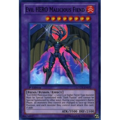 Evil HERO Malicious Fiend - LCGX-EN072