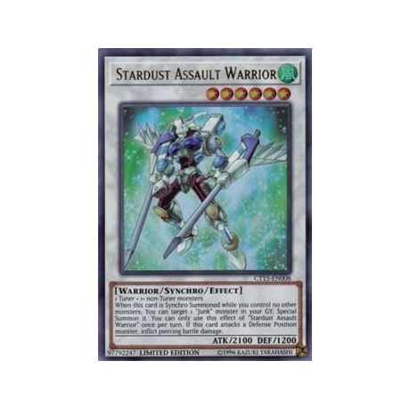 Stardust Assault Warrior - CT15-EN008