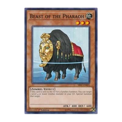 Beast of the Pharaoh - SR07-EN021