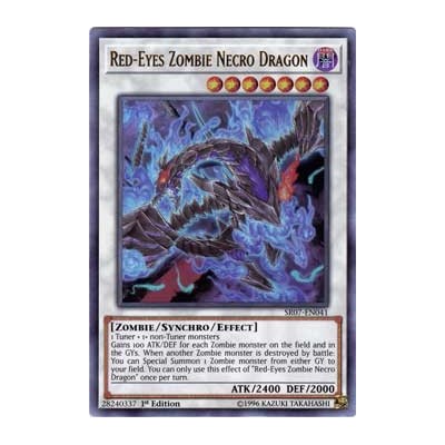 Red-Eyes Zombie Necro Dragon - SR07-EN041