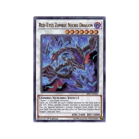 Red-Eyes Zombie Necro Dragon - SR07-EN041