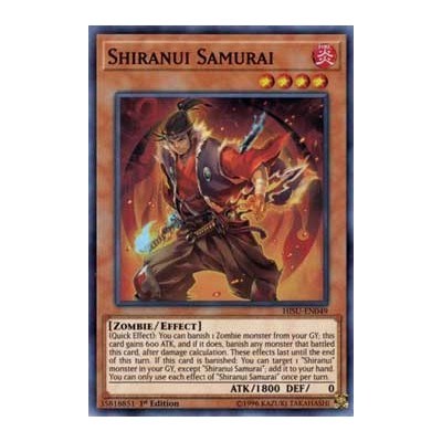 Shiranui Samurai - HISU-EN049