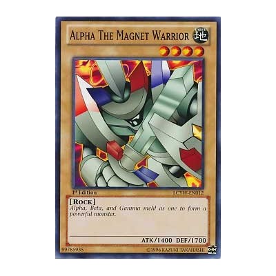 Alpha the Magnet Warrior - LCYW-EN012