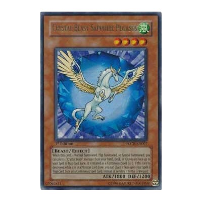 Crystal Beast Sapphire Pegasus - DT01-EN058