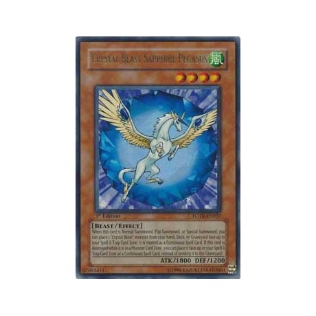 Crystal Beast Sapphire Pegasus - DT01-EN058