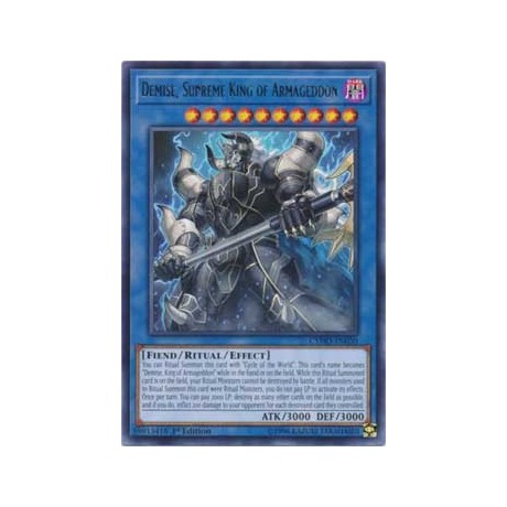 Demise, Supreme King of Armageddon - OP08-EN005