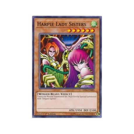 Harpie Lady Sisters - LED4-EN006