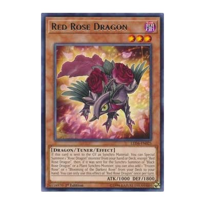 Red Rose Dragon - LED4-EN025