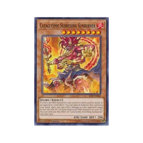 Cataclysmic Scorching Sunburner - SAST-EN028