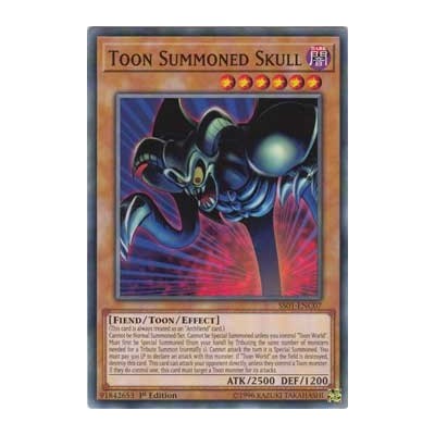 Toon Summoned Skull - SS01-ENC07