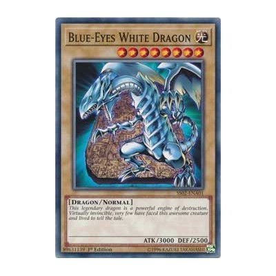 Blue-Eyes White Dragon - SS02-ENA01