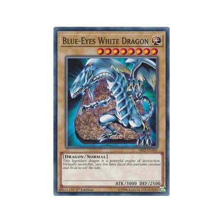 Blue-Eyes White Dragon - SS02-ENA01