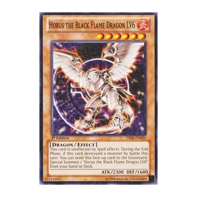 Horus the Black Flame Dragon LV6 - LCYW-EN198