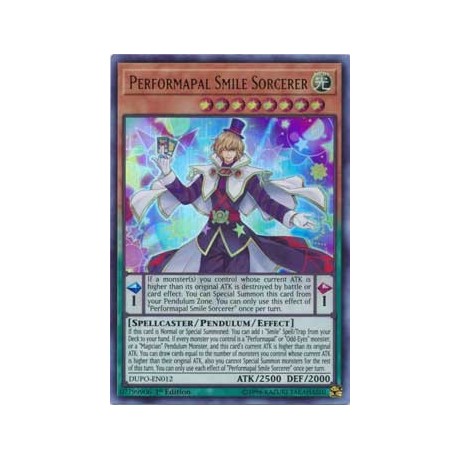 Performapal Smile Sorcerer - DUPO-EN012