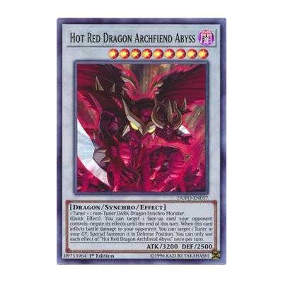 Hot Red Dragon Archfiend Abyss - DUPO-EN057