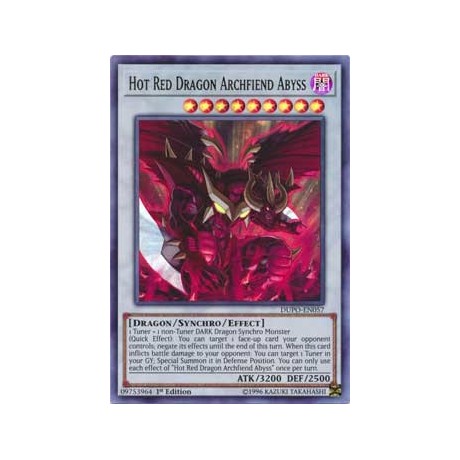 Hot Red Dragon Archfiend Abyss - DUPO-EN057