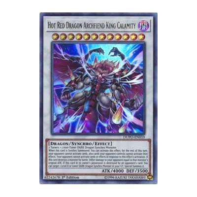 Hot Red Dragon Archfiend King Calamity - DUPO-EN059