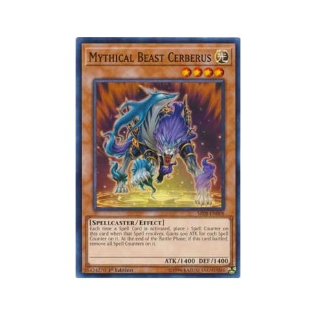 Mythical Beast Cerberus - SR08-EN008