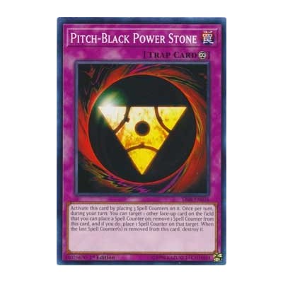 Pitch-Black Power Stone - SR08-EN036