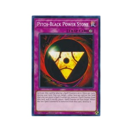 Pitch-Black Power Stone - SR08-EN036