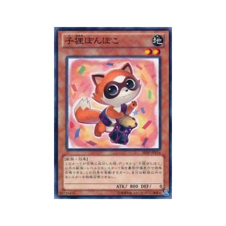 Baby Raccoon Ponpoko - SHSP-JP014