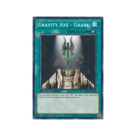 Gravity Axe - Grarl - SBSC-EN039