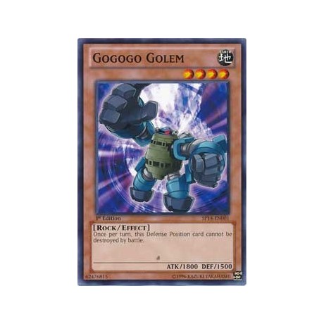 Gogogo Golem - DL15-EN010 - Blue