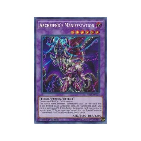 Archfiend's Manifestation