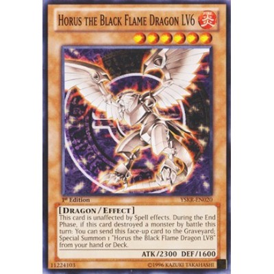 Horus the Black Flame Dragon LV6 - SDRL-EN012