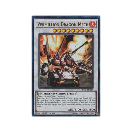 Vermillion Dragon Mech