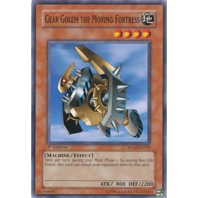 Gear Golem the Moving Fortress - SD10-EN010