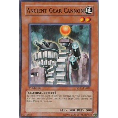 Ancient Gear Cannon - SD10-EN016