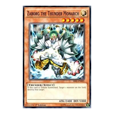 Zaborg the Thunder Monarch - DL09-EN009 - Blue