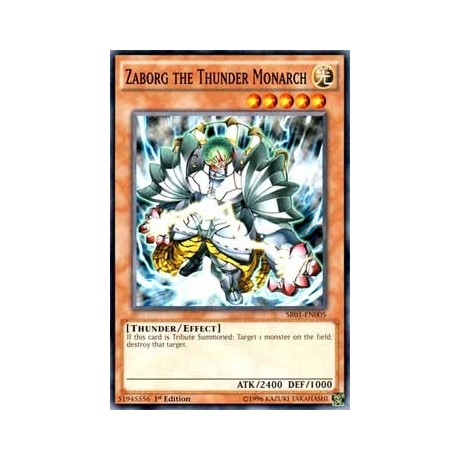 Zaborg the Thunder Monarch - DL09-EN009 - Blue