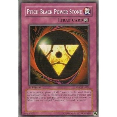 Pitch-Black Power Stone - SDSC-EN036