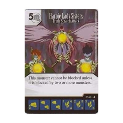 Harpie Lady Sisters - Triple Scratch Attack - DM-024