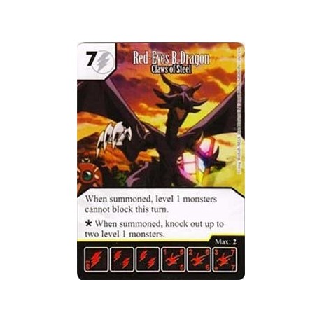 Red-Eyes B. Dragon - Claws of Steel - DM-097