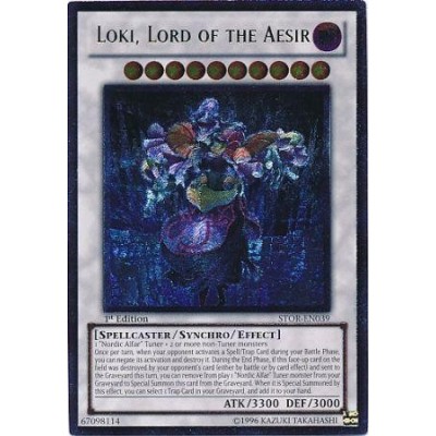 Loki, Lord of the Aesir - STOR-EN039 - Ultra Rare