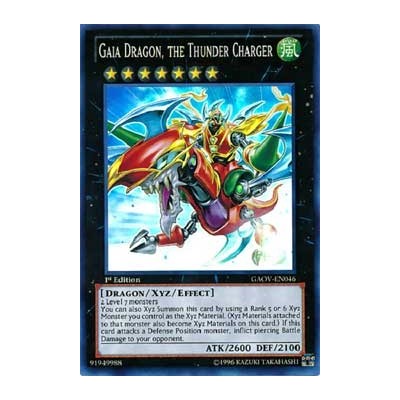 Gaia Dragon, the Thunder Charger - GAOV-EN046