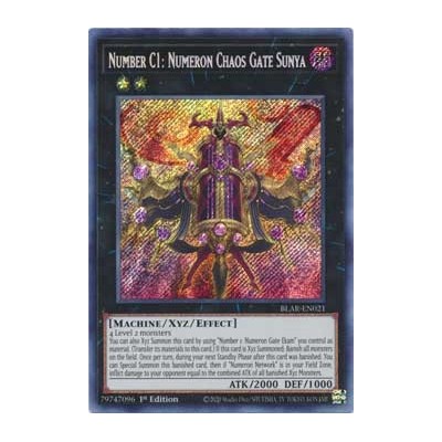 Number C1: Numeron Chaos Gate Sunya - BLAR-EN021