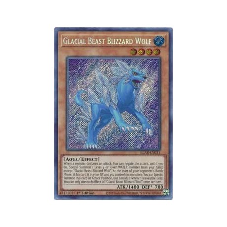 Glacial Beast Blizzard Wolf - BLAR-EN031