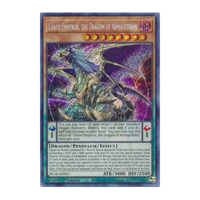 Chaos Emperor, the Dragon of Armageddon - BLAR-EN051