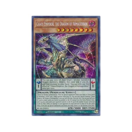 Chaos Emperor, the Dragon of Armageddon - BLAR-EN051