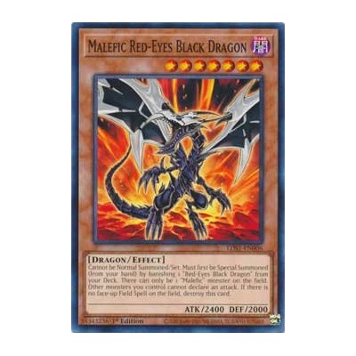 Malefic Red-Eyes Black Dragon - LDS1-EN006