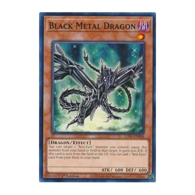 Black Metal Dragon - LDS1-EN008