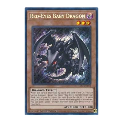 Red-Eyes Baby Dragon - LDS1-EN010