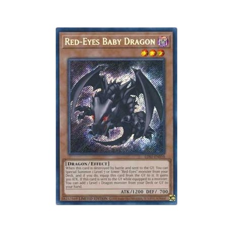 Red-Eyes Baby Dragon - LDS1-EN010