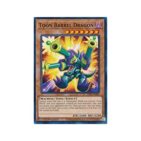 Toon Barrel Dragon - LDS1-EN064