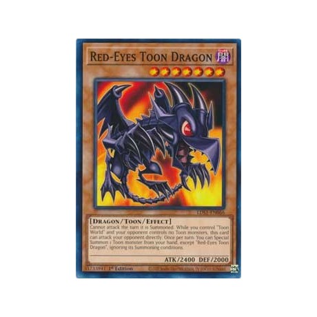 Red-Eyes Toon Dragon - LDS1-EN066